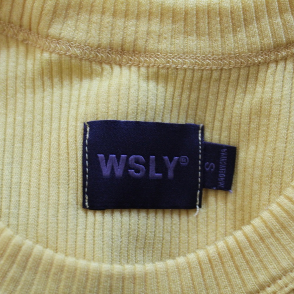 Wsly Rivington Ribbed Cropped Tank - Picture 4 of 4